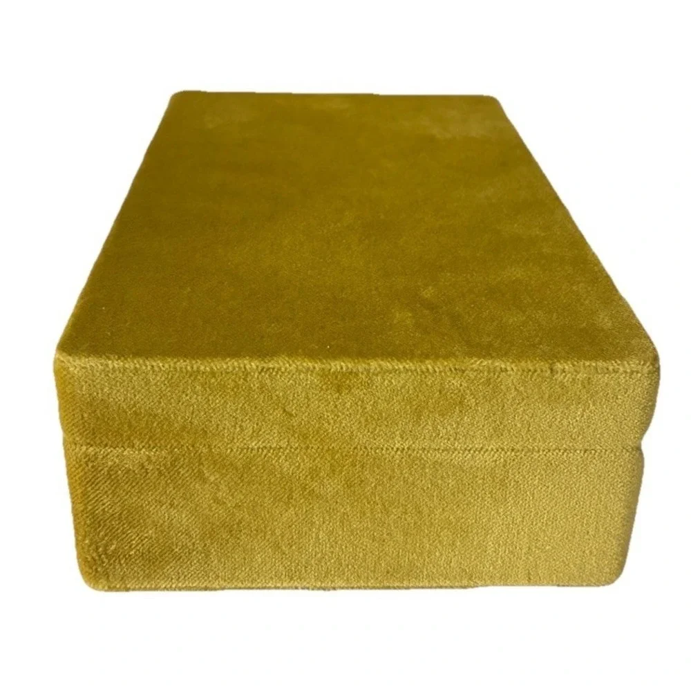 Gucci Box Dust Bag Chartreuse For Exchangeable Top Rim Glasses Jewelry 7.5x5x3